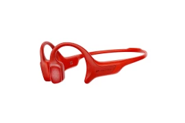 Mojawa HaptiFit Terra Smart Sports Wasserdichte Knochenkopfhörer Rot mit Aktivitätsüberwachung