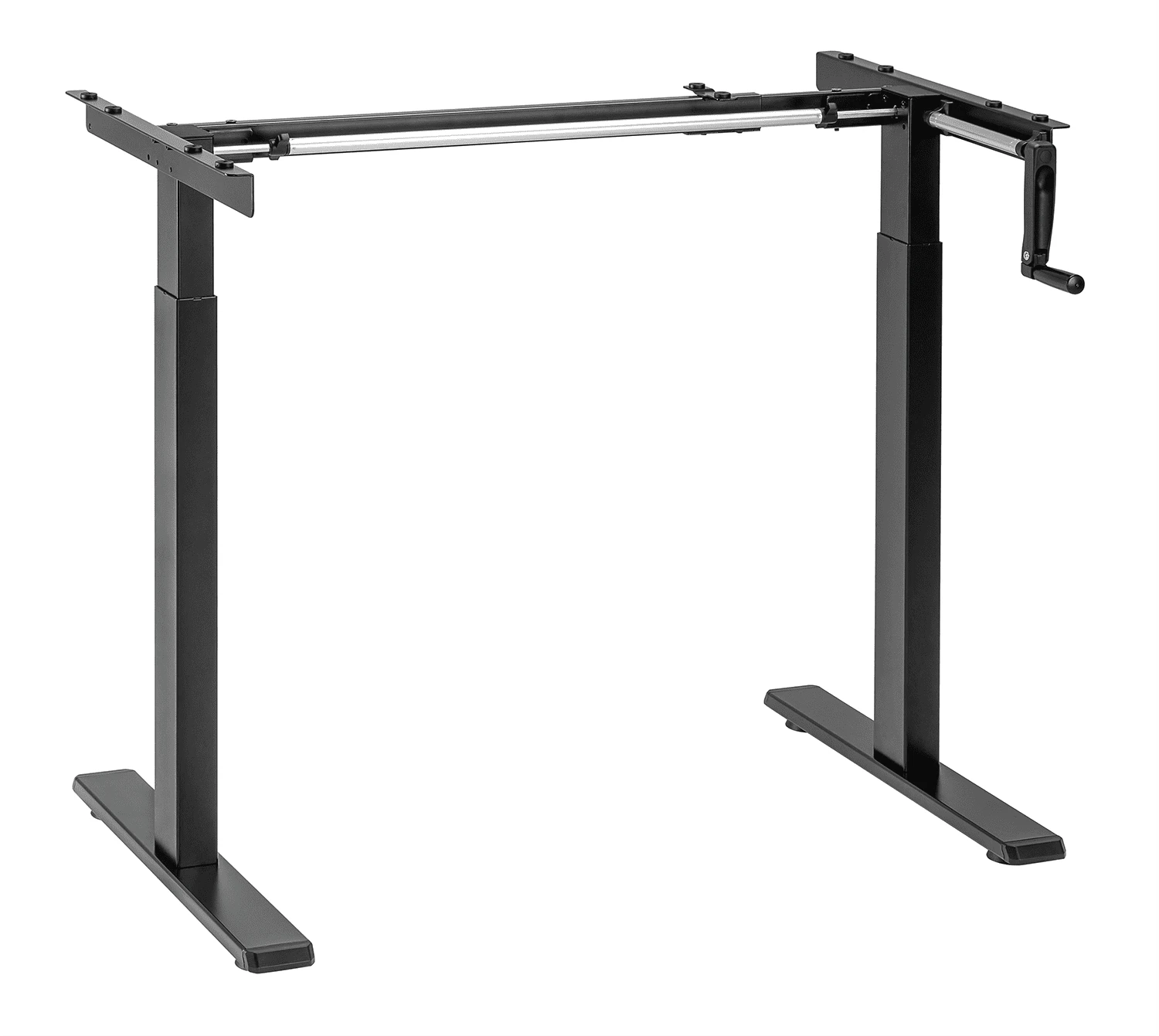 Schreibtischgestell, schwarz, manuell verstellbar Spacetronik SPE-110MB