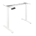 Spacetronik SPE-219W schwarzes elektrisches Schreibtischgestell