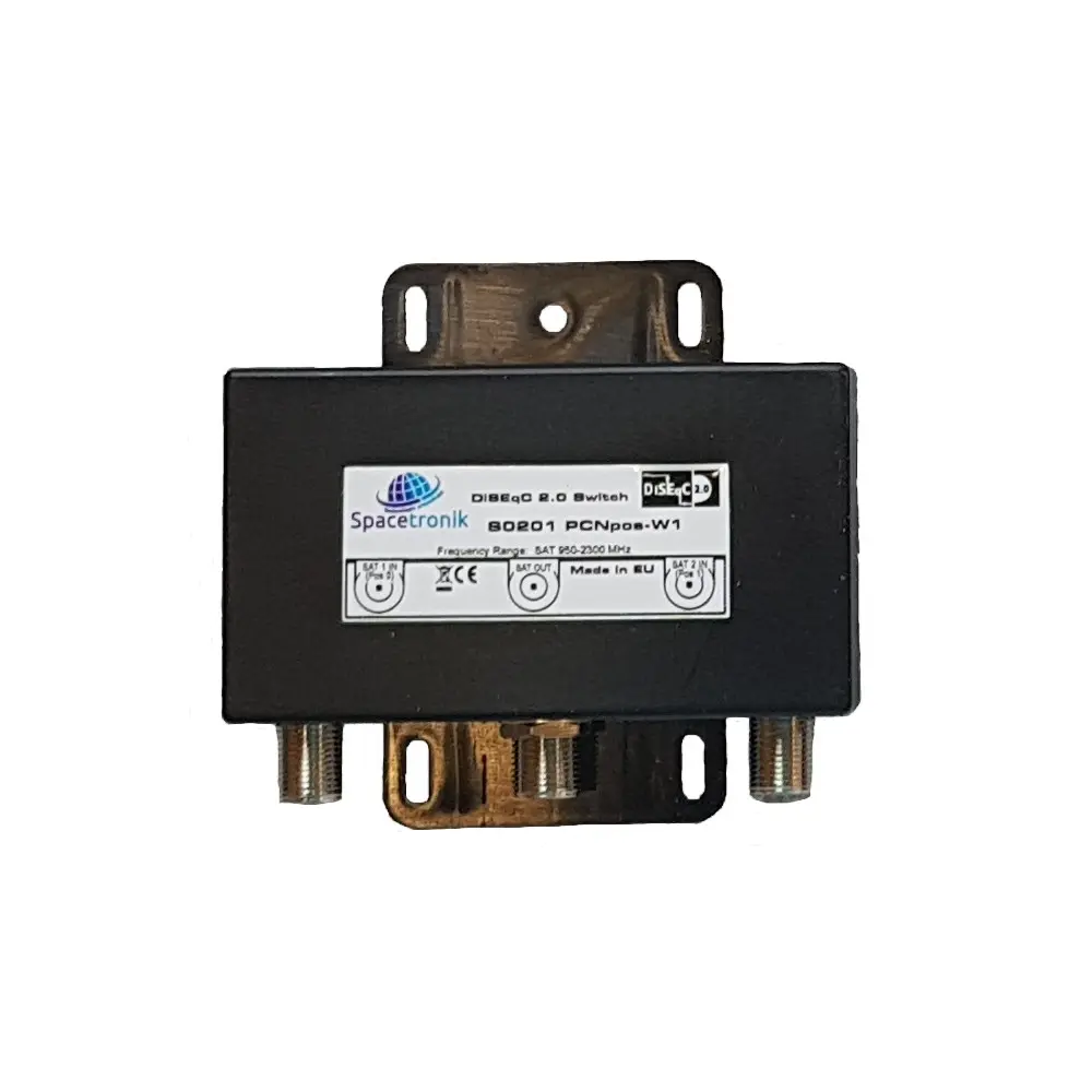 Sumator zewnętrzny sygnału SAT+DVB-T2 Spacetronik 2/1 C0201