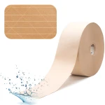 Super umweltfreundliches wasseraktiviertes, holzzellstoffverstärktes Papierband 70 mm / 182 m Bublaki BT-W703R