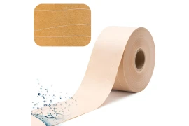 Super umweltfreundliches wasseraktiviertes, holzzellstoffverstärktes Papierband 70 mm / 182 m Bublaki BT-W702R