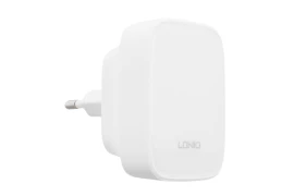 Superschnelles weißes Ladegerät LDNIO Q334 32W 3 USB-Anschlüsse PD+QC4.0