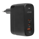 Superschnelles 65-W-GaN-Ladegerät LDNIO Q366 3 USB-Anschlüsse