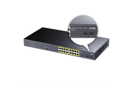 Switch LAN 16x 1Gbps 2x porty SFP przełącznik LAN Cudy GS1020PS2