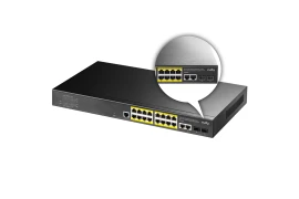 Switch lan 24x 1Gbps 4x porty SFP konsola przełącznik LAN Cudy GS2024S2