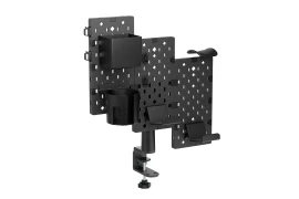 Stecktafel für Kopfhörer und Gaming-Zubehör für den Spacetronik Ergoline Holdee SPB-153B Schreibtisch, Schwarz