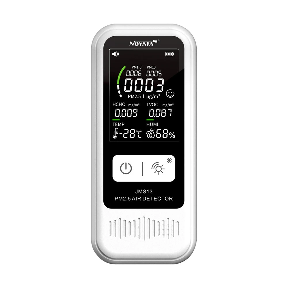 Termohigrometr Monitor Jakości Powietrza z Alarmem LCD PM2.5 Noyafa JMS-13
