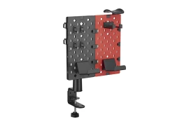 Kopfhörerhalter und Gaming-Zubehör für Spacetronik Ergoline Holdee SPB-150R Schreibtisch, Rot und Schwarz