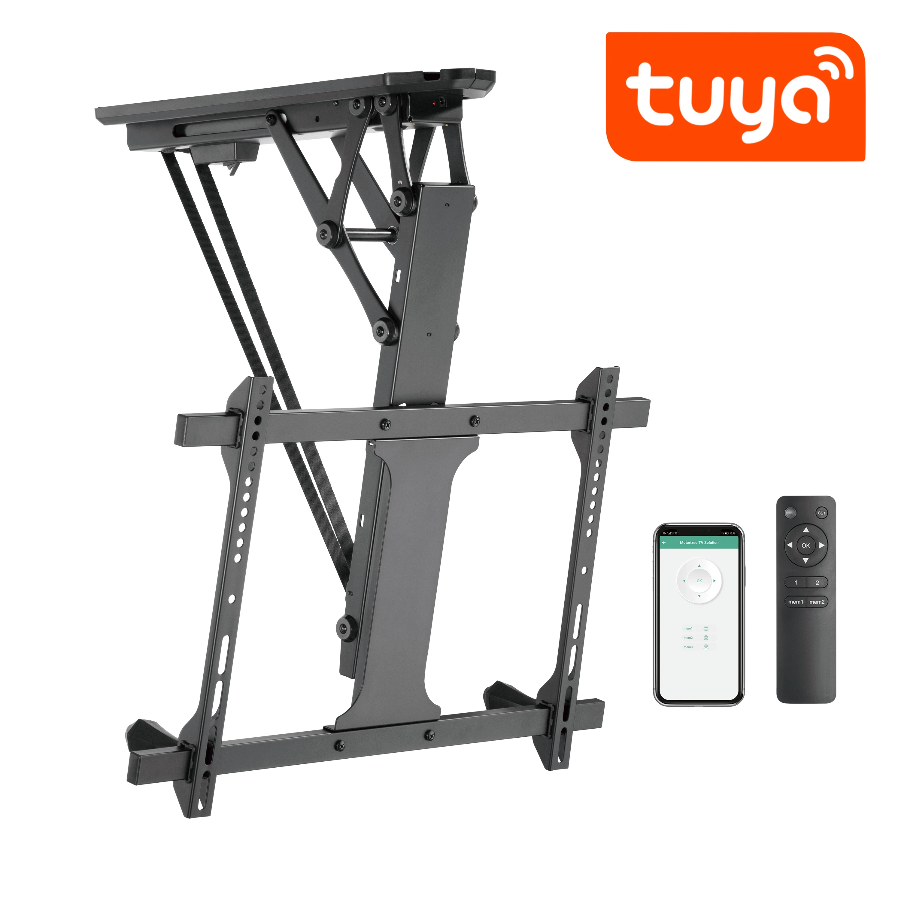 Uchwyt TV 32”-70” elektryczny SPE-T30S Tuya OUTLET