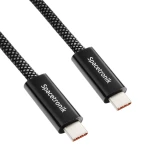 USB-C Cable USB-C USB4 40Gbps 240W 8K 60Hz Spacetronik 