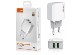 Uniwersalna ładowarka  2x USB 12W QC2.0 2.4A LDNIO A2202