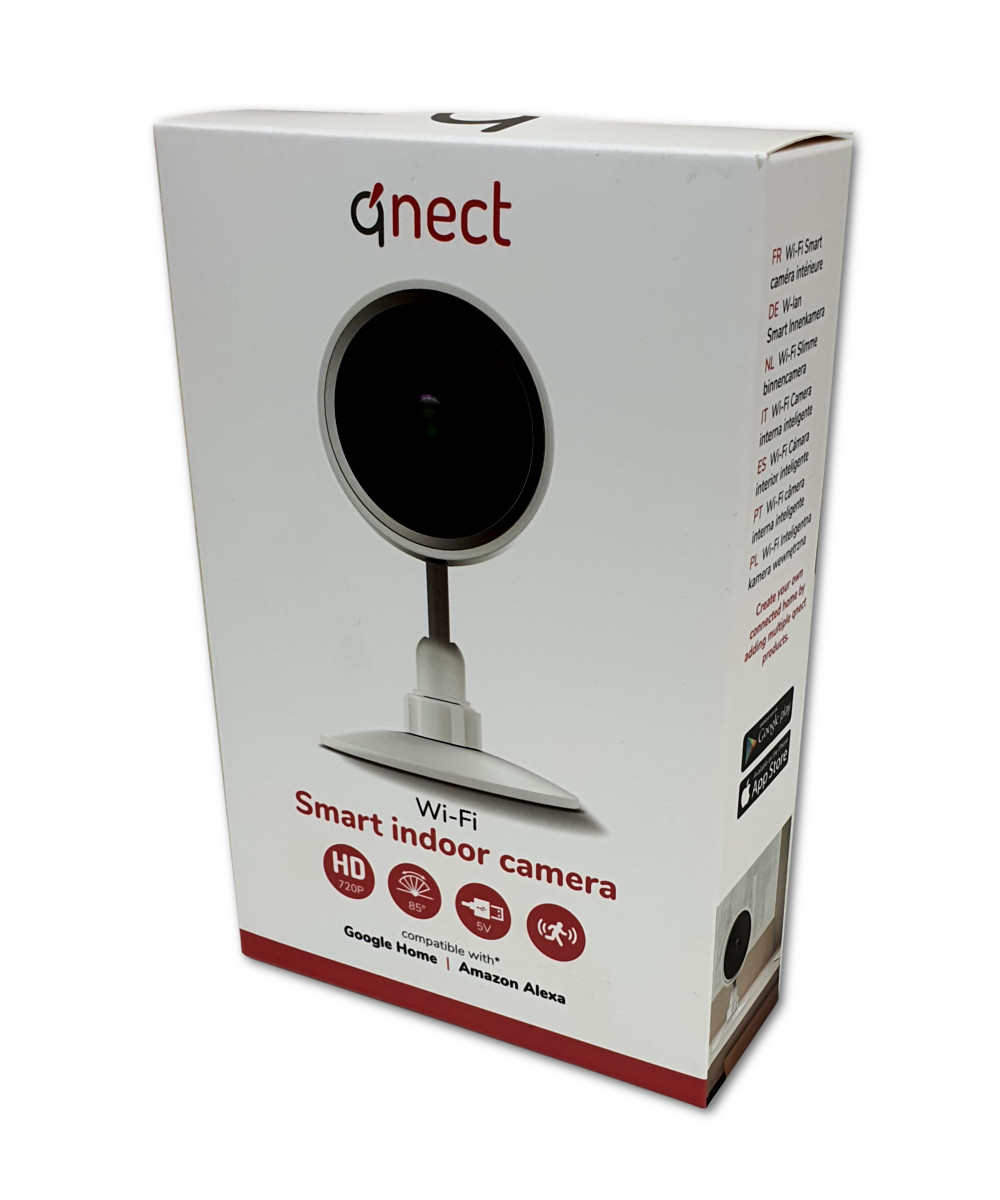 Wewnętrzna kamera Wi-Fi 720p Qnect QN-IPC01 SmartLife Tuya