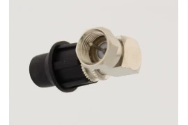 Wtyk F męski Kątowy 90º nakręcany system F CaP 