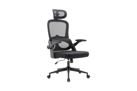 Bequemer, ergonomischer Bürostuhl für den Spacetronik DORIS 10 Schreibtisch