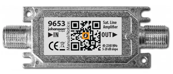 Wzmacniacz Sat 40-2340 MHz Johansson 9653 Wide Band