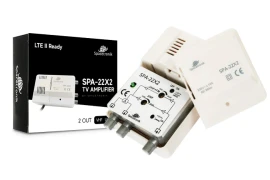 TV-Verstärker LTE II Ready SPA-22X2 VHF/UHF 24dB