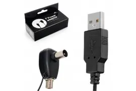 adapter zasilacza anteny 5V USB wtyk F Spacetronik