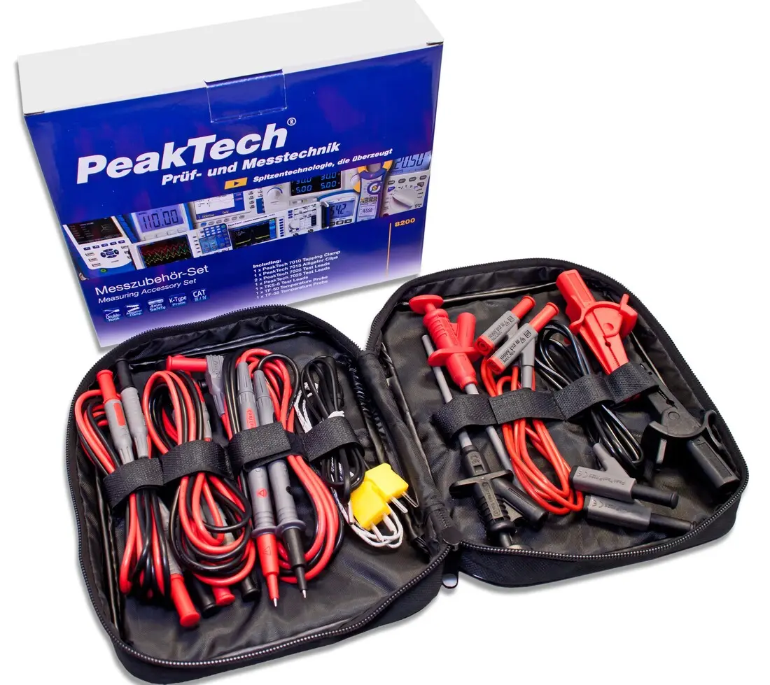Zestaw Akcesoriów Pomiarowych PeakTech 8200