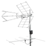 Set aus UHF-Antenne + VHF-Antenne + Diplexer Spacetronik EOS