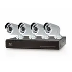 Zestaw CCTV KIT AHD 8CH DVR 4x kamery 1080P