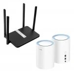  Router Wi-Fi 6 AX1800 Mesh Open WRT Dual Band Smart Wi-Fi 6 Cudy X6