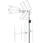 Set aus UHF-Antenne + VHF-Antenne + Diplexer Spacetronik EOS