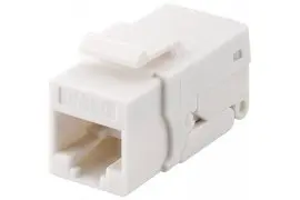 Złącze RJ45 Keystone CAT 6 UTP nieekranowane 250MHz Snap-In