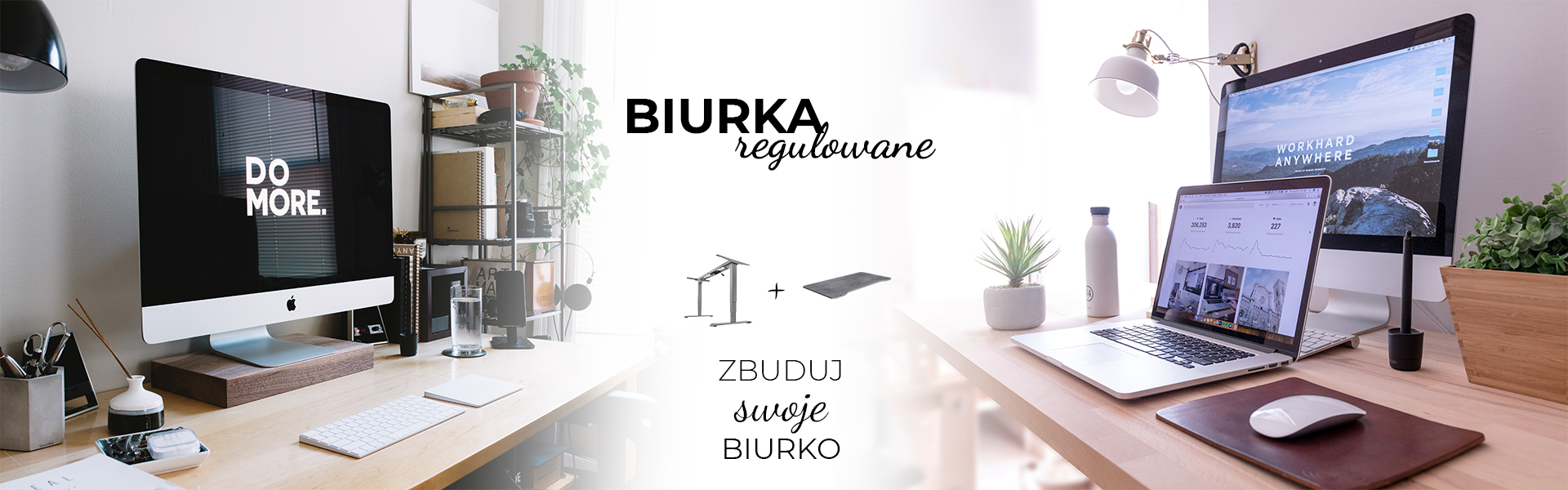 biurka regulowane